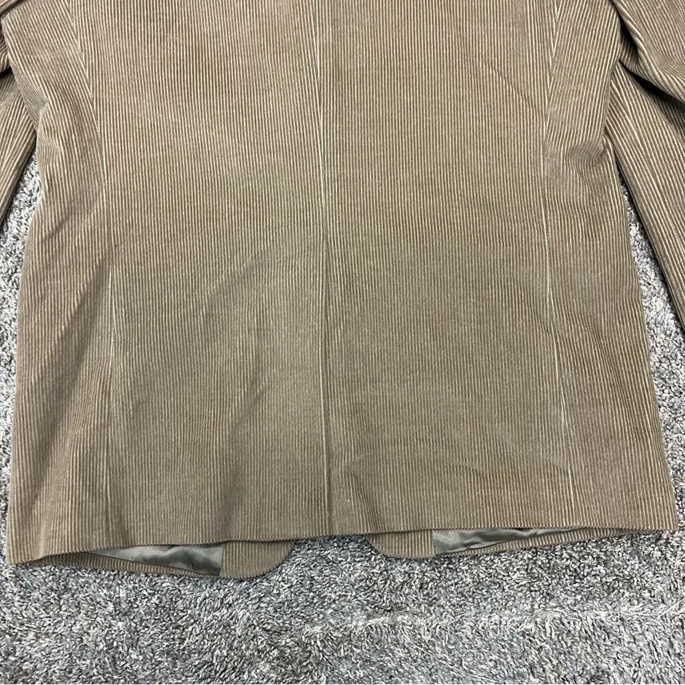 Lauren Ralph Lauren jacket mens 44L tan khaki corduroy sports coat blazer‎